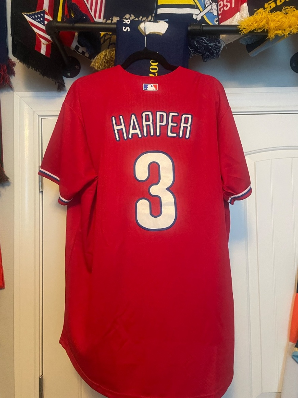 Philadelphia Phillies alternate red Bryce Harper jersey - Picture 2 of 2